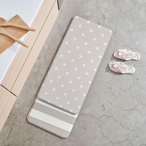 PVC 14T 작은별 양면 주방매트 다용도 발매트 2 size