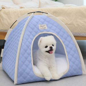 초코펫 강아지집 리얼 아이스 쿨링 시원한 얼음의집