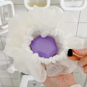 비누 품은 샤워볼 저자극 목욕볼