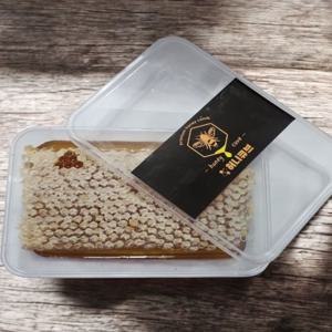 BSM 국산 천연 벌집꿀 400g 건강 간식 벌꿀 요거트 토핑 실속형