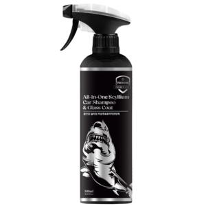자동차 올인원 발수 광택 카샴푸 유리막코팅제 500ML