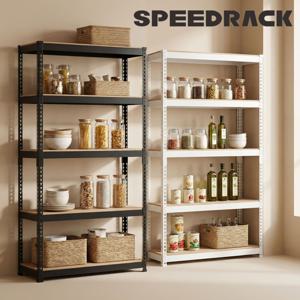 철제 선반 조립식 앵글 다용도 펜트리 베란다 세탁실 창고 수납 선반장 경량랙