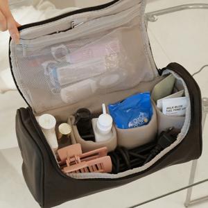 여행용 대용량 칸막이 파우치 방수 메이크업 박스 베이비 파우치백