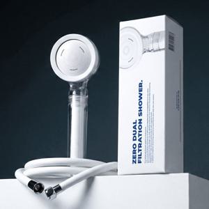 제로 듀얼 필터 샤워기+크림 샤워줄 세트