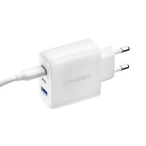 뉴클 GaN 65W PPS 초고속 충전기 3포트 + 케이블 1m + 2m