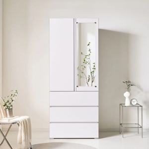 아론 매립 2000 키큰 3단서랍 거울 옷장 800