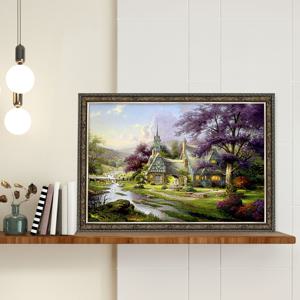 1000피스 직소퍼즐 킨케이드 시계탑 별장 인테리어액자 PL1079