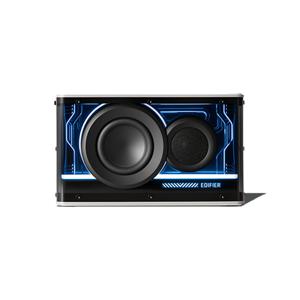 국내정발 QD25 화이트 데스크탑 투명 블루투스 스피커 25W