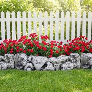 인조 돌담 울타리 팬스 화단 경계석 화분가리개 FRP 조경석 정원꾸미기 플랜테리어 소품