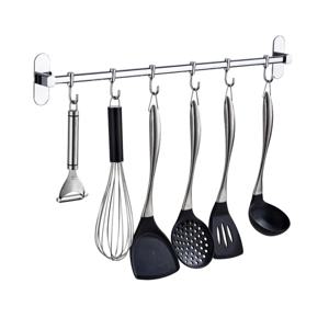 무타공 주방걸이 국자걸이 주방 행거 다용도 기구 조리 도구 거치대