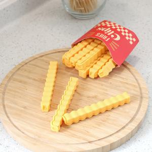 프렌치프라이 밀봉집게 12P