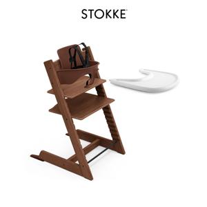 트립트랩 하이체어+베이비세트+트레이 (오크)