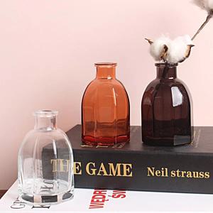 옥타곤 미니화병 디퓨져용기(3color)