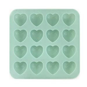 실리콘 초코릿 몰드 하트 16구 아이스몰드