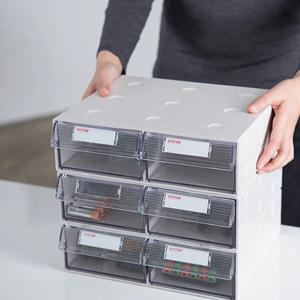 데스크수납함 모듈 적층식 책상 사무용품 정리 다용도 소품정리함