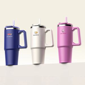 대용량 가벼운 올스탠 보온보냉 스트로우 텀블러 900ml