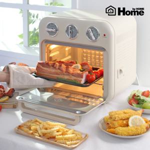 스팀 에어프라이어 18L 오븐형 대용량 가정용 올인원 감성