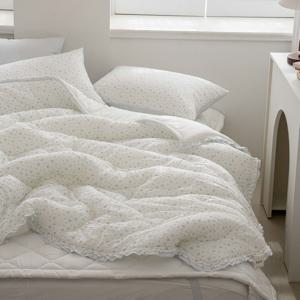 바인 CR(코튼+레이온) 모달 알러지케어 차렵이불+베개커버 세트