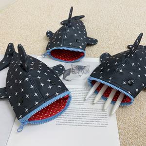 와앙상어입필통 펜케이스 파우치 캐릭터 봉제 다용도