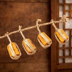 국산 전통 미니 메주모형 4P ( 한옥 주점 인테리어 소품 미니어처 가을꾸미기 포토존 )