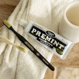 천연유래 고급 프레쉬 페퍼민트 치약 & 프리미엄 칫솔 1+1세트