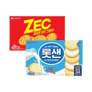 롯샌 파스퇴르 순우유맛 315g x1개+제크 오리지날 300g x1개