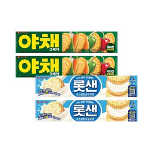 롯샌 파스퇴르 순우유맛 105g x2개+야채크래커 83g x2개