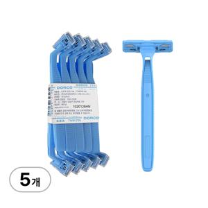 도루코 일회용면도기 프레쉬면도기 트윈 706 10개입 x 5개