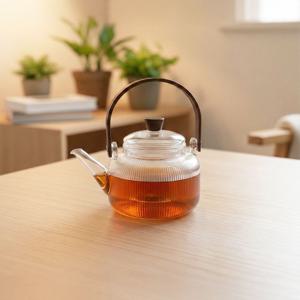 내열 유리 주전자 티포트 티팟 차주전자 티메이커 직화 차포트