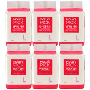 반려견 패드 L 45매 x 6개 묶음