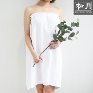 호텔 랩 샤워가운 화이트 (FREE)