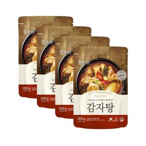 참스토리 감자탕 1kg x4개