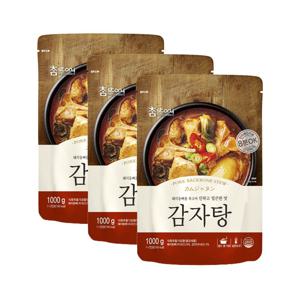 참스토리 감자탕 1kg x3개