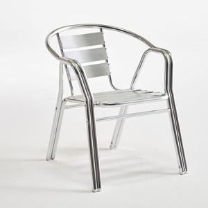 야외용의자 알루미늄 식탁체어 티테이블 카페 발코니 편의점 공원 정원가구 CA023D