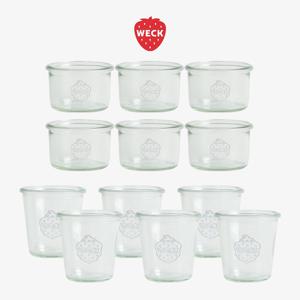 몰드 751(200ml) 유리병 6개 + 몰드 900(290ml) 유리병 6개