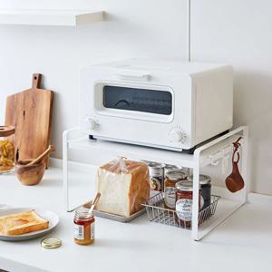 주방 발뮤다 토스터기 에어프라이어 수납 거치대 선반