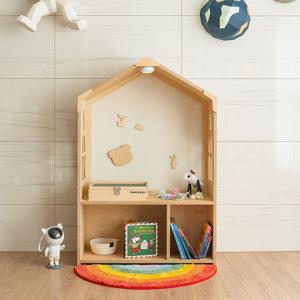 아띠하우스 자작나무 키즈 리딩 하우스 수납장