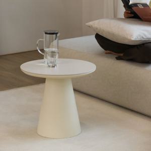 [리퍼] (A급) 코멜리 포세린 세라믹 거실 소파 침실 사이드 원형 테이블 500