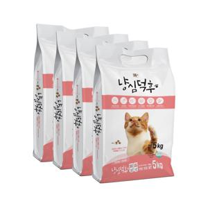 전연령 고단백 고양이 건식사료 대용량 5kg x 4개