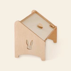 아띠좌식칠판독서대 자작나무 도자기 칠판 유아 독서대