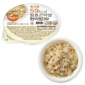 빼고비움 발효 곤약쌀 현미밥39 150g*10팩