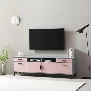 북유럽풍 세련된 디자인 비비드 그레이 티비장 1600 신혼집 거실 수납 심플