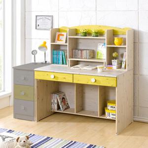 자녀방 깔끔한 인테리어 컬러 믹스 책상 심플 가구 스터디룸 고시