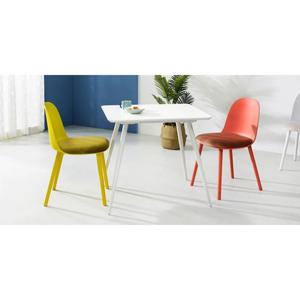 심플 화이트 컬러 미팅룸 카페 모던 티테이블 800 원형 둥근 라운드 튼튼한