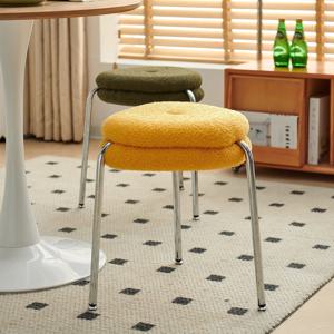 [해외] 북유럽 인테리어 화장대의자 카페 체어 의자 집들이선물 4colors