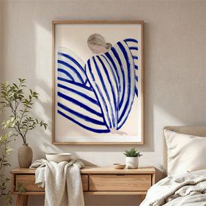 포스터/액자 Blue Stripe At Concorde/ 소피아린드(Sofia Lind)