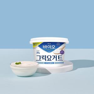 바이오 PROBIOTIC 그릭요거트 무가당 플레인 400g 2개_냉장