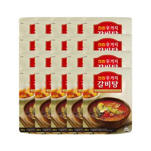 진한 우거지갈비탕 600g x20개