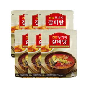 진한 우거지갈비탕 600g x6개