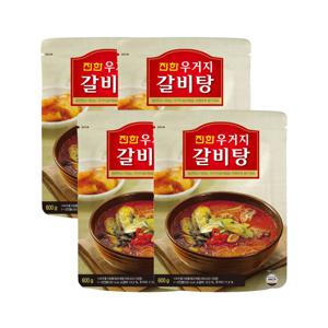 진한 우거지갈비탕 600g x4개